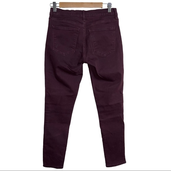 GAP DENIM TRUE SKINNY PLUM PURPLE JEANS‎ SIZE 28R - Picture 3 of 15